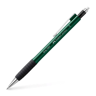 Faber castell grip mechanical pencil 0.7 mm green, , medium