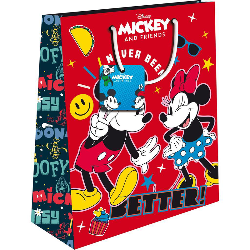 Mickey/minnie mouse gift bag, , medium-null