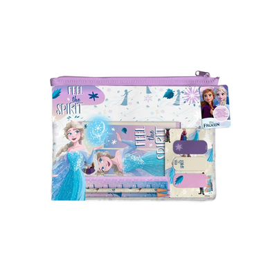 Σχολικό σετ σε pvc τσαντάκι frozen, , medium