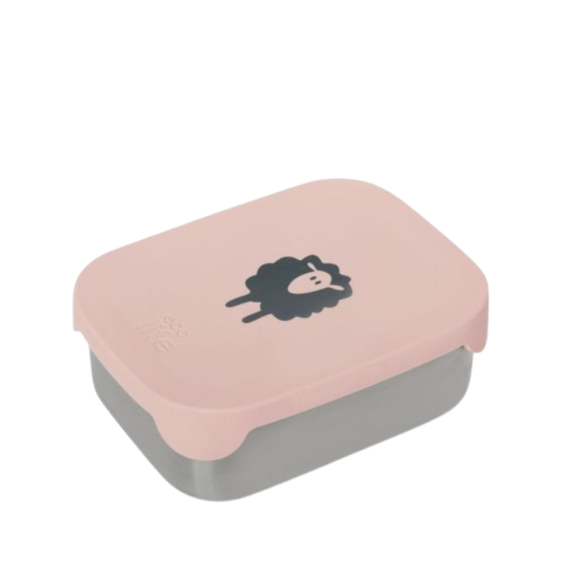 Ecolife stainless steel food container with divider 800ml-null