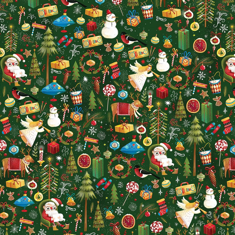 Xmas wrapping paper 70gr - 200m, , medium image number null