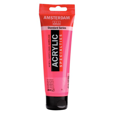 Amsterdam acrylic 120ml reflex rose 384, , medium