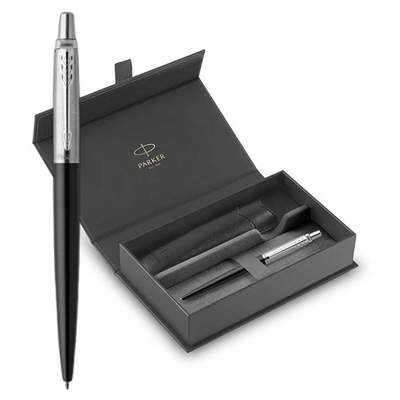 Parker  jotter cr b.s.black ct bp+blk pu  pp, , medium