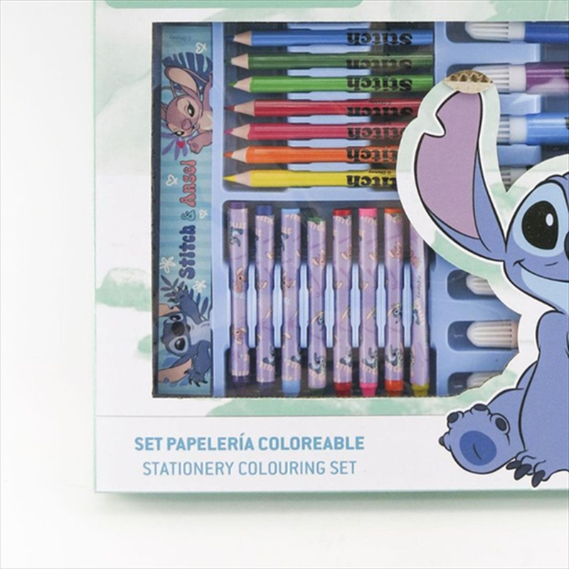 Stitch colouring stationery set box 2700001781, , medium-null