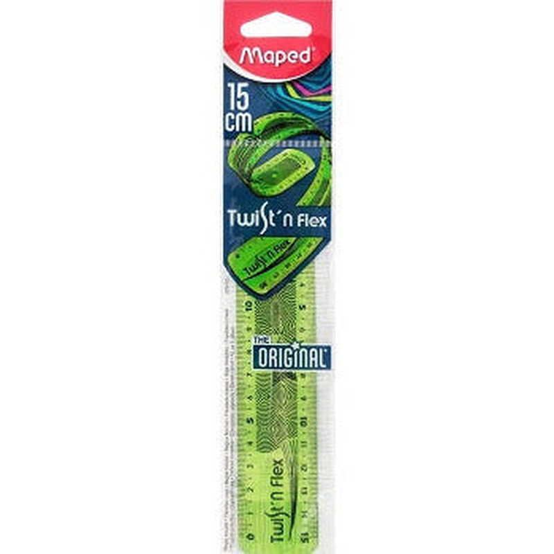Maped flexible ruler twist 'n flex 15cm-null