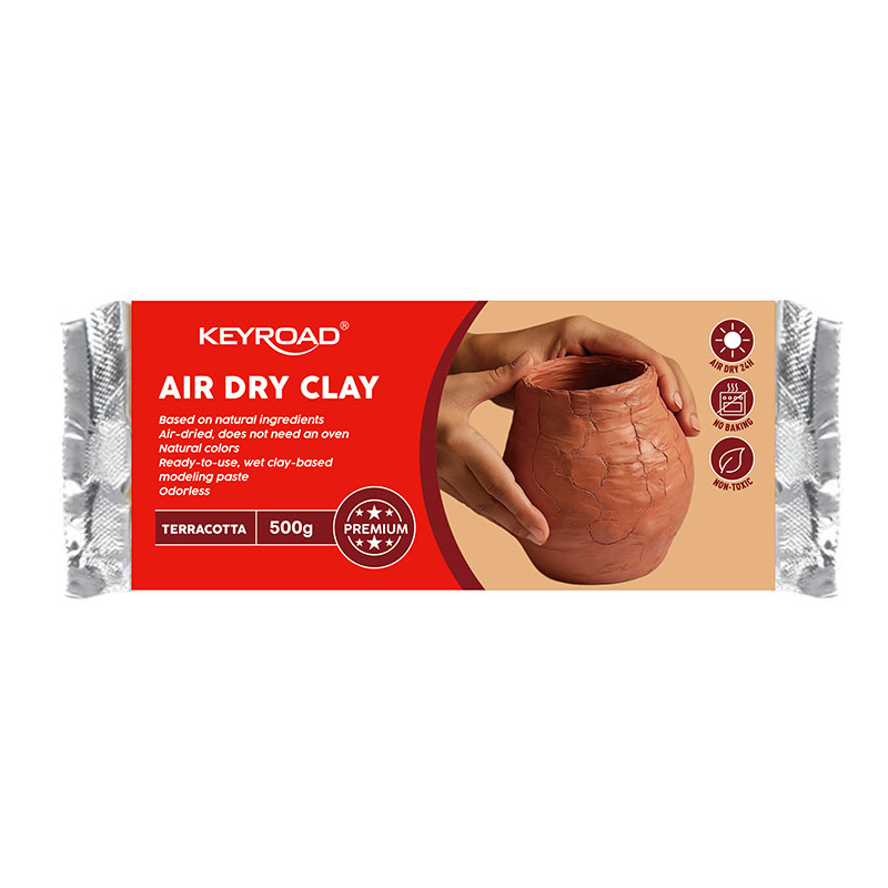 Air dry clay 500g terracota keyroad, , medium-null