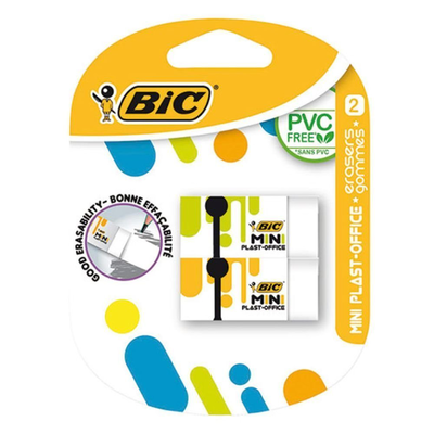 Bic plast office mini &sigma;&epsilon;&tau; 2 &mu;ί&nu;&iota; &gamma;ό&mu;&epsilon;&sigmaf; &chi;&omega;&rho;ί&sigmaf; pvc &mu;&epsilon; &pi;&rho;&omicron;&sigma;&tau;&alpha;&tau;&epsilon;&upsilon;&tau;&iota;&kappa;ή &chi;ά&rho;&tau;&iota;&nu;&eta; &theta;ή&kappa;&eta;, , medium