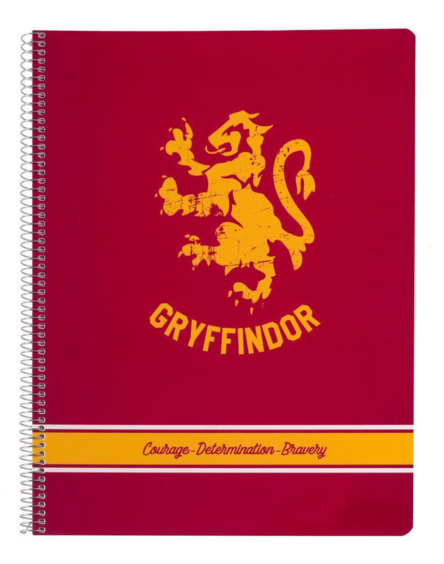 Harry potter gryffindor spiral bound ruled notebook a4, , medium image number null