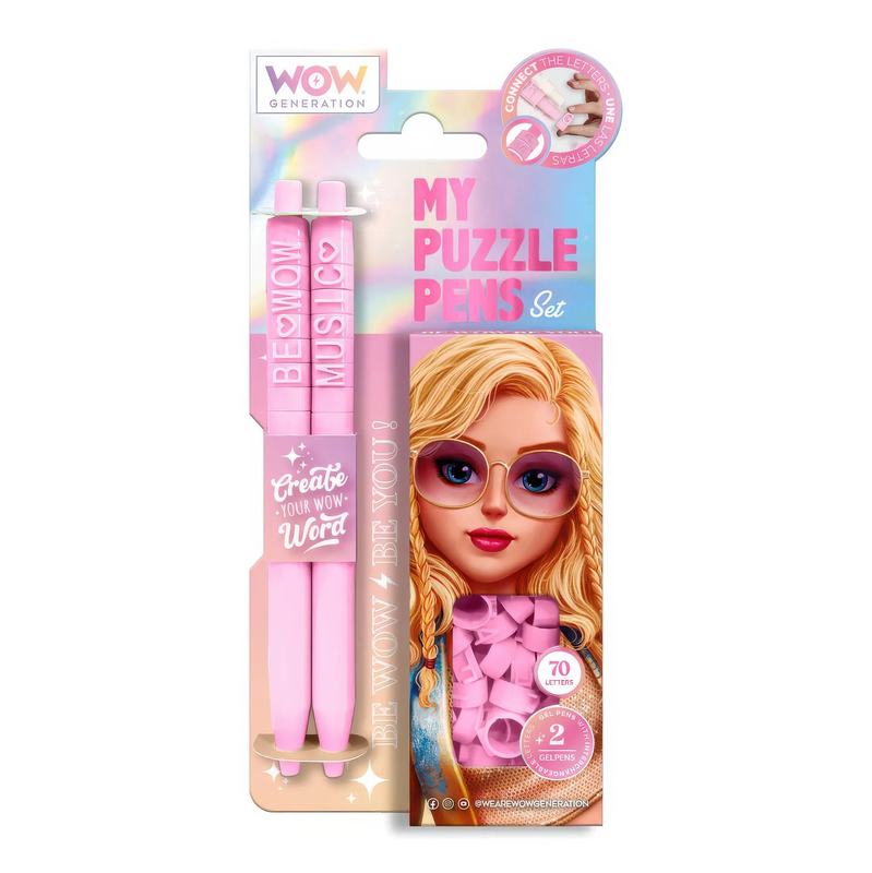 Wow Generation my puzzle pens set assorted, , medium-null
