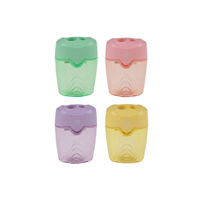 Ξύστρα διπλή wave pastel - astra, , medium