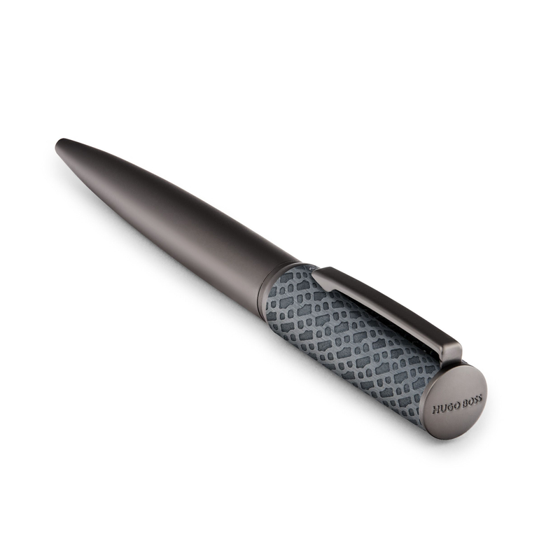 Hugo Boss ballpoint pen arche monogram gun, , medium image number null