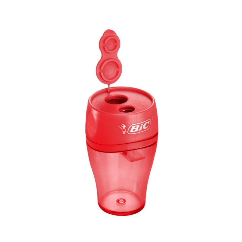 Product image: Bic twin canister ellipse ξύστρα με 2 τρύπες & μεγάλο δοχείο, , medium-null