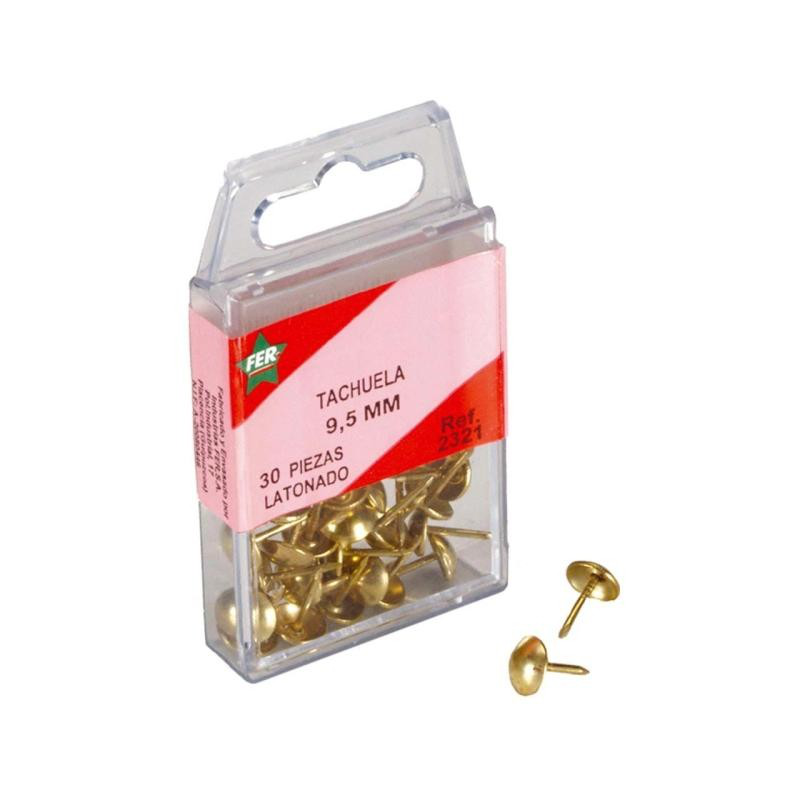 Fer gold tacks 20pcs, , medium-null