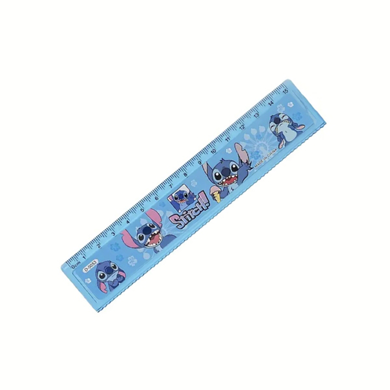 Product image: Διαφανής χάρακας 15cm stitch, , medium-null