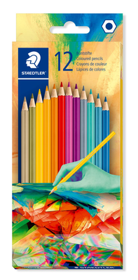 Staedtler 12 coloured pencils, , medium