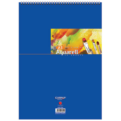 Camel aquarelle book spiral (a3 15 sheets), , medium