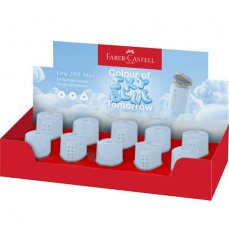 Faber castell &ndash; grip mini sharpener (sky blue), , medium-null
