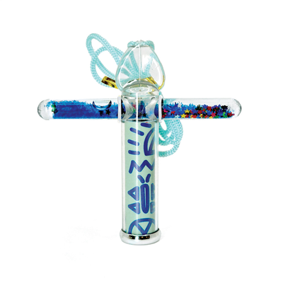 Blue mini liquid stick kaleidoscope, , medium