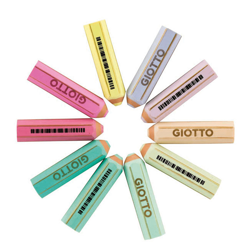 Giotto happy pencil eraser, , medium-null