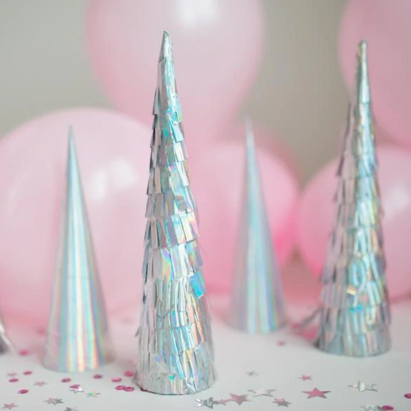 Great pretenders party hats - unicorn horns (8 pcs), , medium-null