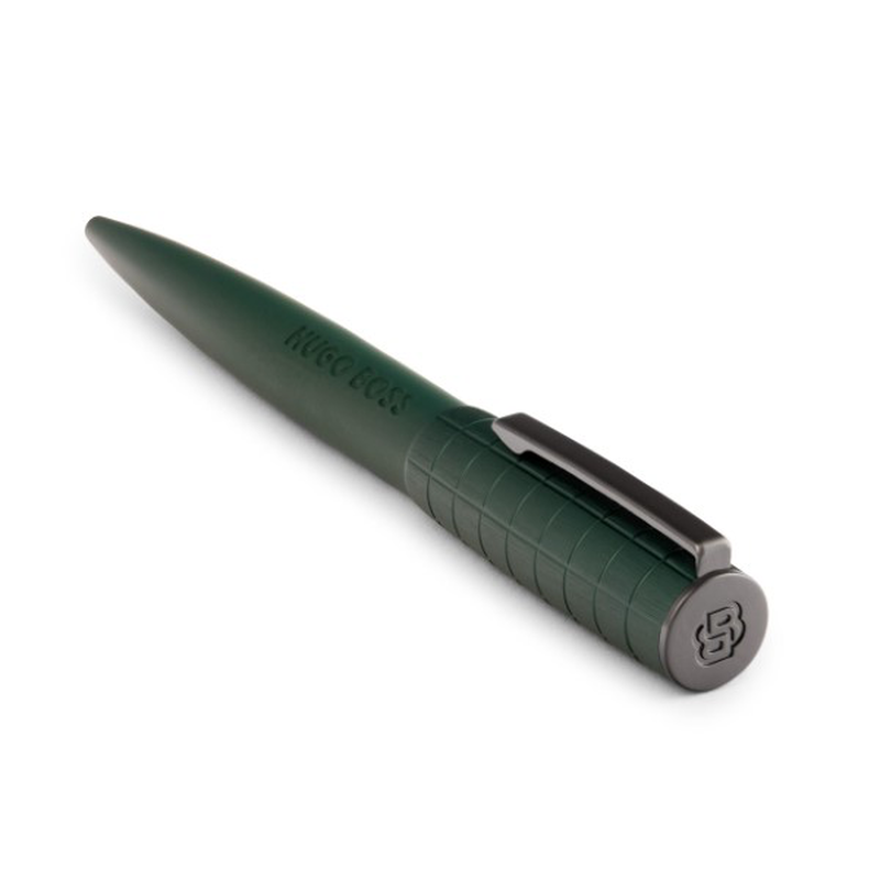 Product image: Hugo Boss ballpoint pen arche bauhaus dark green, , medium-null