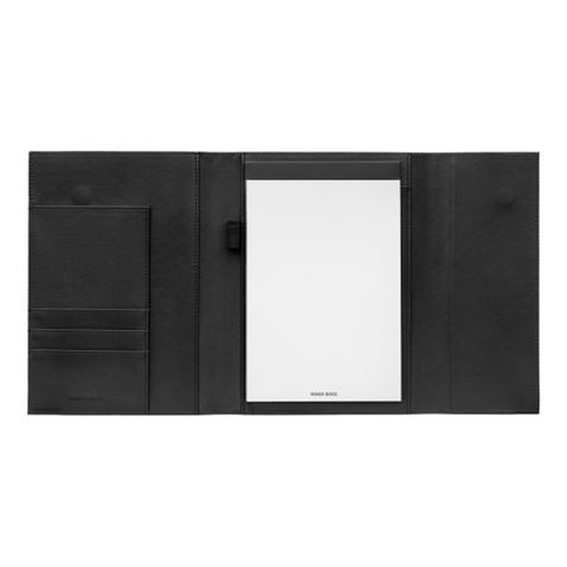 Product image: Hugo Boss folder a5 pinstripe black, , medium-null