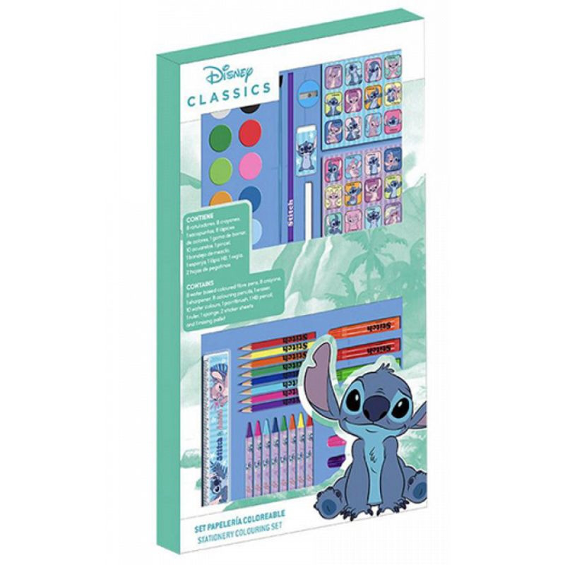 Stitch colouring stationery set box 2700001781, , medium-null