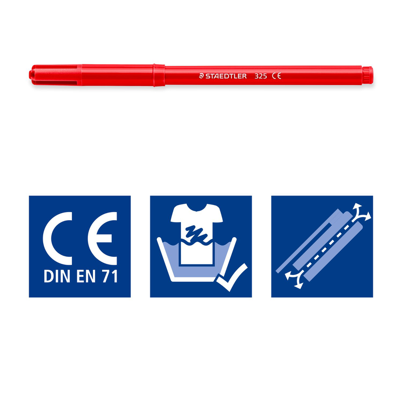 Product image: Staedtler fibre-tip pens set 12 pieces 325c12, , medium-null