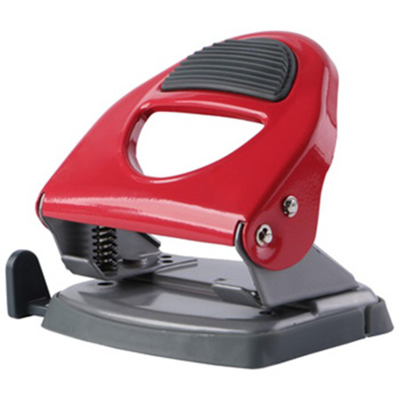 Eagle blue or red 2-hole heavy duty punch 40 sheets capacity p6149b-null