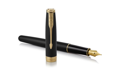 Ρarker sonnet core lq black gt fp μ, , medium