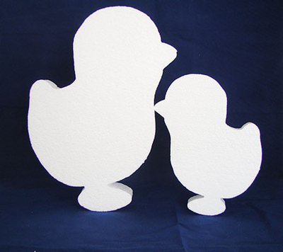 Polystyrene chick flat 20x15x2cm, , medium