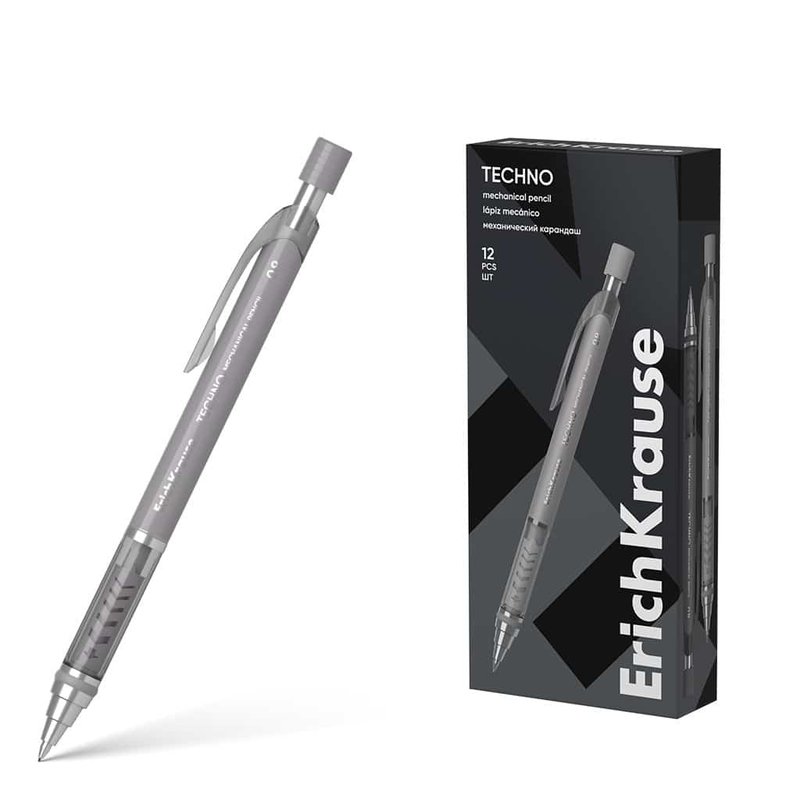 Product image: Erichkrause mechanical pencil techno 0.9mm hb dark/light graphite 56014, , medium-null