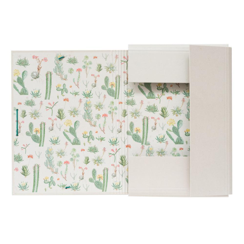 Botanical flap folder-null