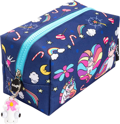 Fringoo pencil case - unicorns (single compartment), , medium