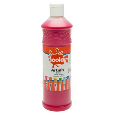 Μπογιά tempera artmix 500ml - πράσινο (leaf), Magenta, medium