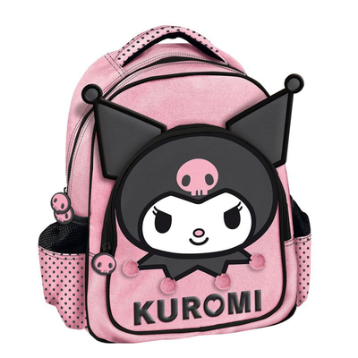 Graffiti junior backpack kuromi, , medium