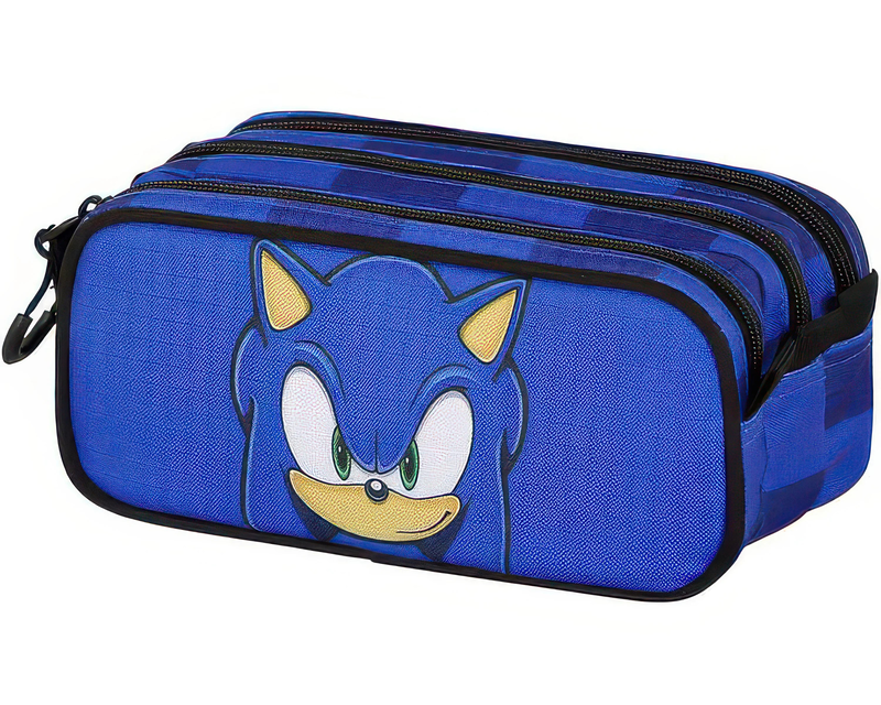 Sonic sight-fan trick school pencil case 2.2-null