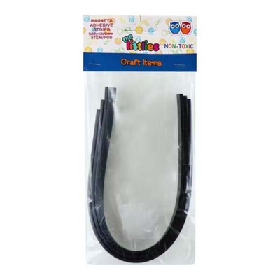 Magnetic tape self adhesive 13mm x 30cm 3pcs, , medium