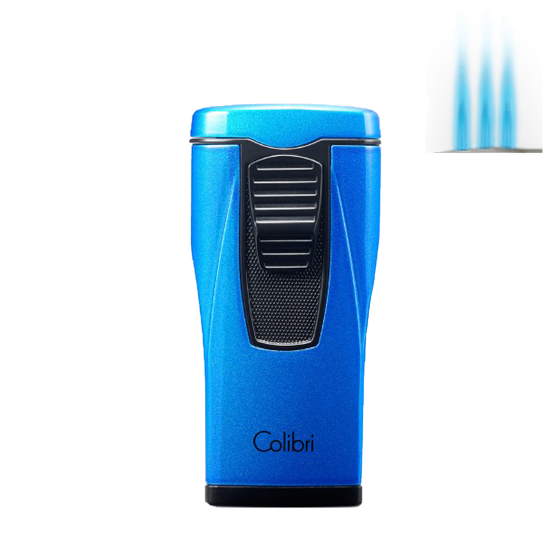 Colibri lighter monaco metallic blue, , medium-null