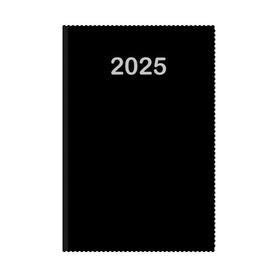 2025 ημερήσιο vintage 17x25 μe θήκη, Black, medium