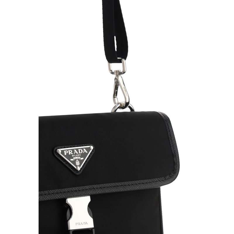 Black recycled polyamide other accessories-null