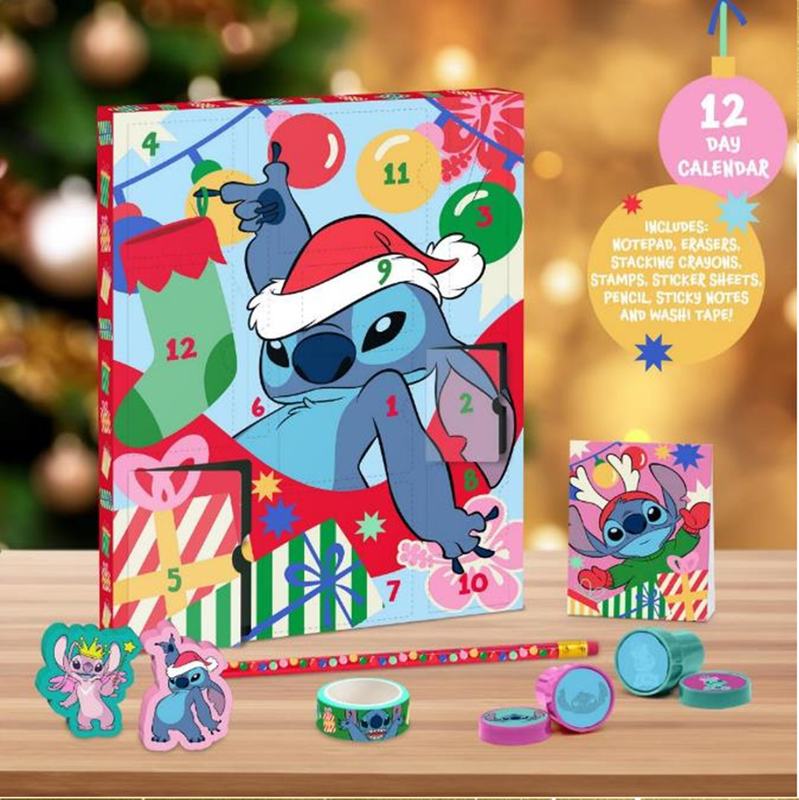 Product image: Paladone disney lilo and stitch 12 day advent calendar, , medium-null