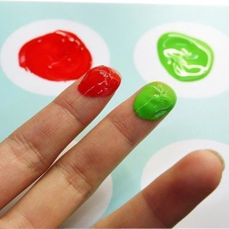6 finger paint tubes, , medium-null