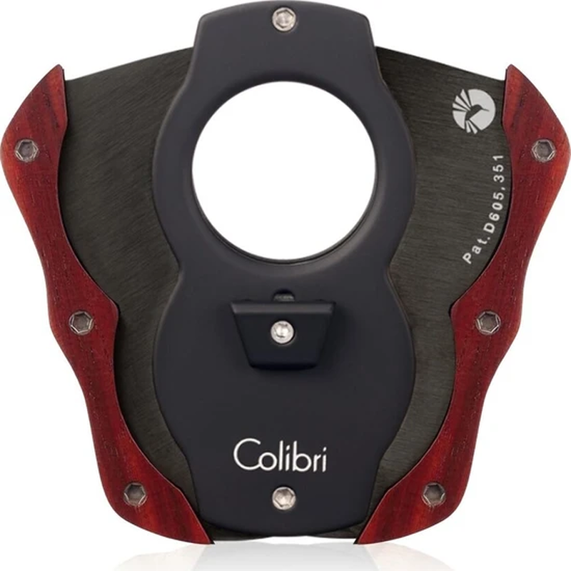 Colibri cutter black + red wood, , medium-null
