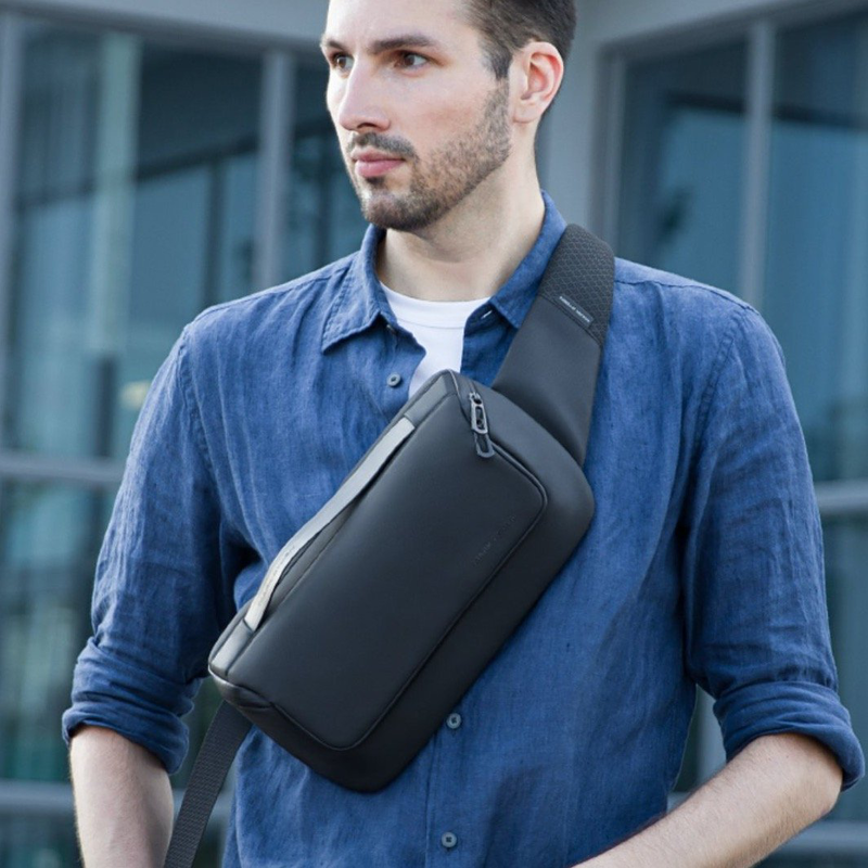 Mark ryden swag sling bag cyprus grey-null