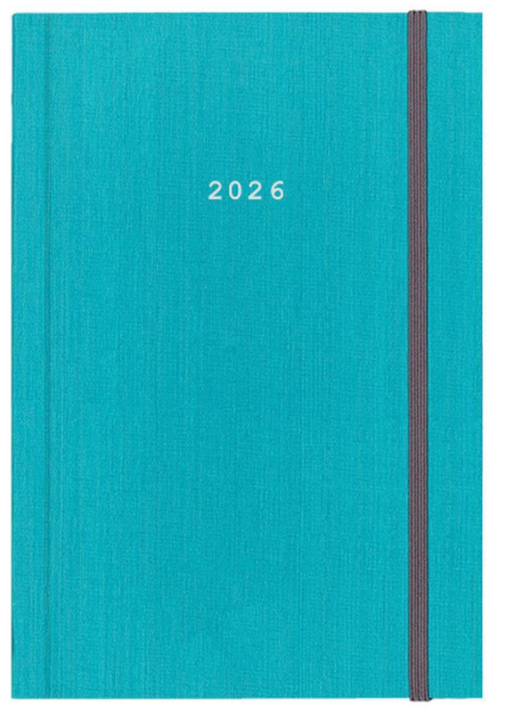 Product image: Diary daily fabric 12x17 2026 hard cover next-null