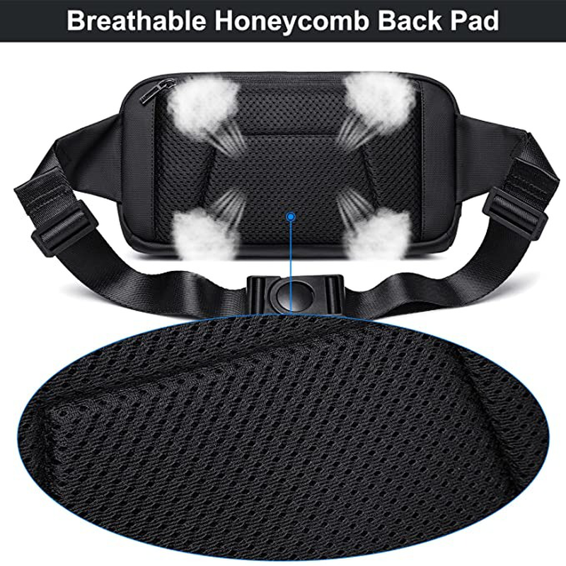 Arctic hunter neat crossbody waist bag black-null