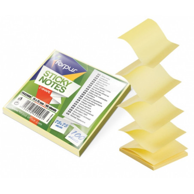 Forpus sticky notes 75x75mm 100 sheets, , medium
