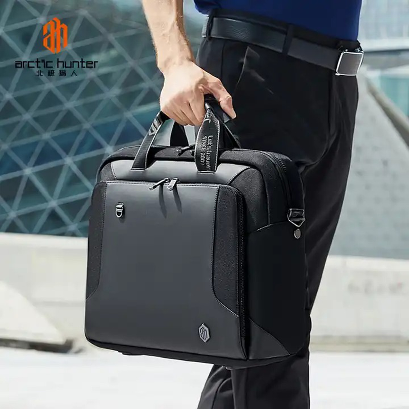 Arctic hunter sleekbrief professional bag black-null