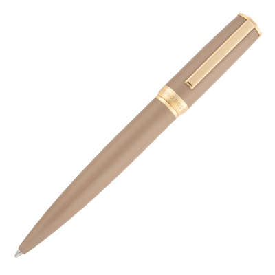Hugo Boss ballpoint pen arche double b nude
